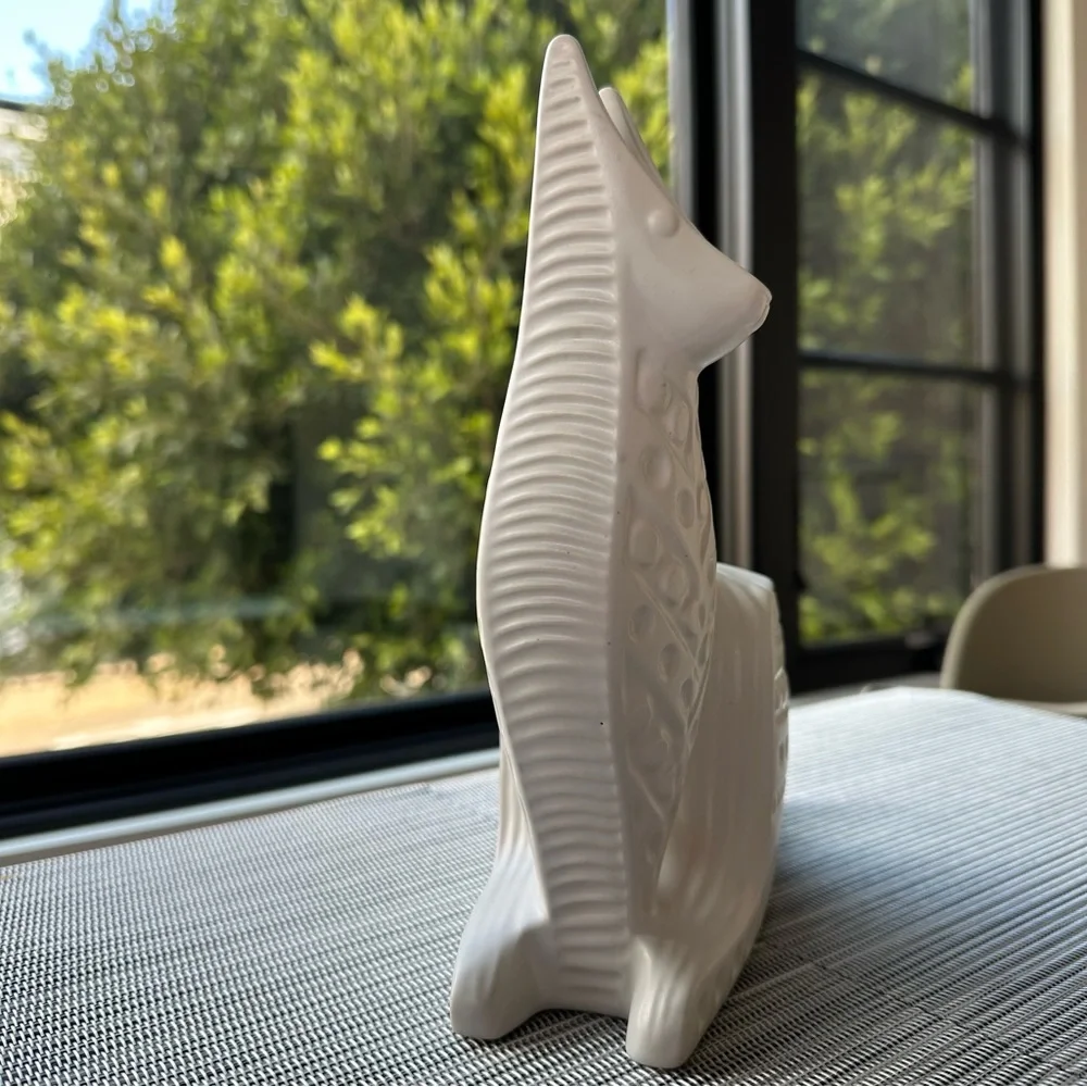 Jonathan Adler Collectible Menagerie Kangaroo Ceramic Statue Figurine
